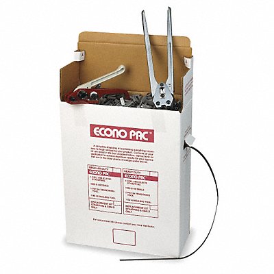 GRAINGER 2CXL4 Plastic Strapping Kit Standard 1/2