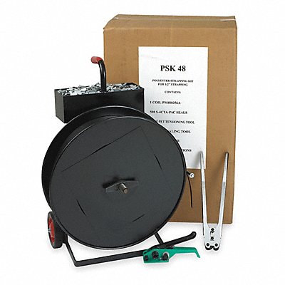 GRAINGER 2CXL6 Plastic Strapping Kit High Tensile 1/2