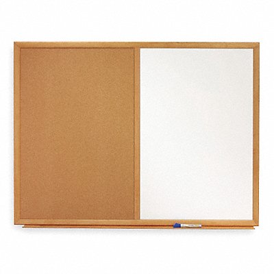 QUARTET S553 Combination Bulletin Board 24H x 36W In