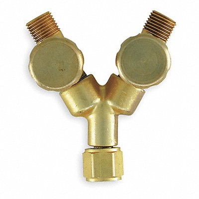 MILLER NE135B Two Hose Manifold Y Shaped For Oxygen