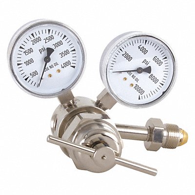 SMITH EQUIPMENT 8240009 MILLER Ar/He/N High Pres Gas Regtr