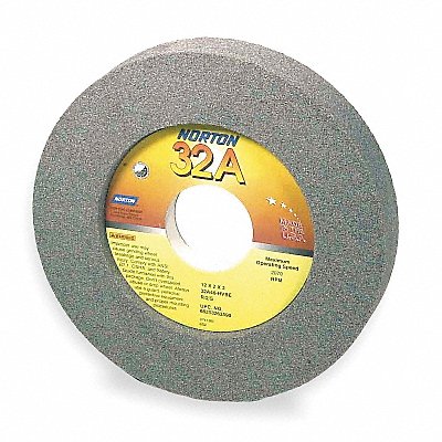 NORTON 66253263596 Grinding Wheel 12x2x5 Rec2/S 7.5x1/2 46G