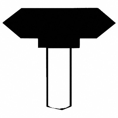 NORTON 61463624405 Vitrified Mounted Point 1-1/4 x 1/4in 60G