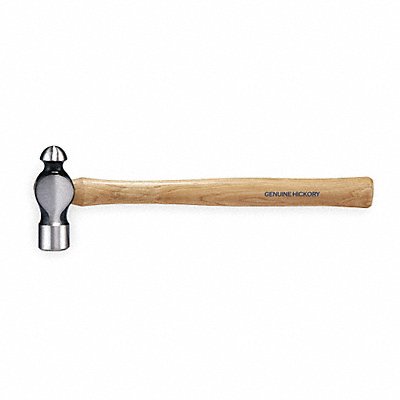 WESTWARD 2DBR7 Ball Pein Hammer 12 Oz Hickory Handle