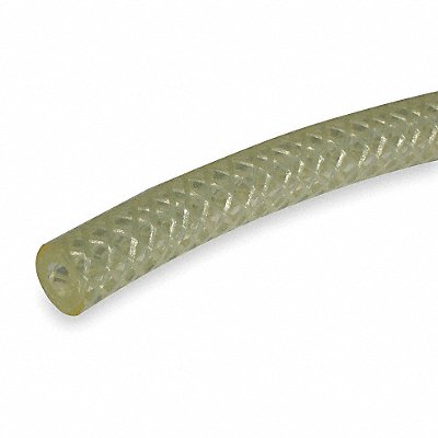 TYGON AZY02019 Tubing Braided Poly 1/4 In Clear