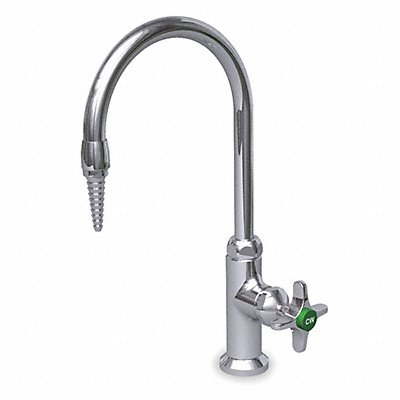 WATERSAVER FAUCET COMPANY L614 Gooseneck Chrome Brass 2.2gpm