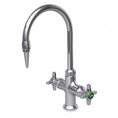 WATERSAVER FAUCET COMPANY L414 Gooseneck Chrome Brass 2.2gpm
