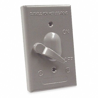 BELL 51210 Weatherproof Cover with Lever Switch