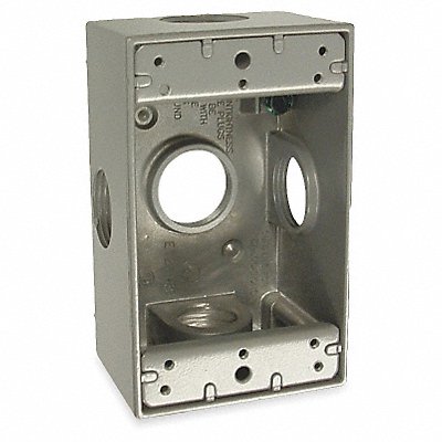 BELL 53320 Weatherproof Box 3/4 in Hub 4.5