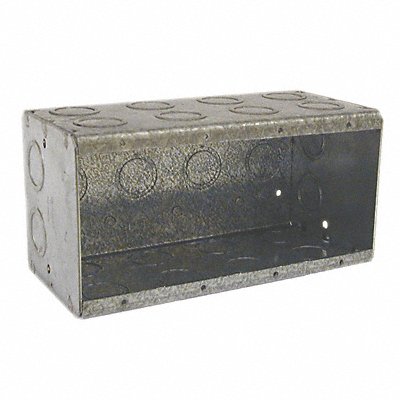 RACO 698 Electrical Box Masonry 89.8 cu in 4 Gang