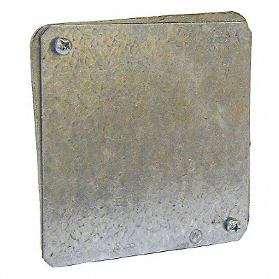 RACO 762 Electrical Box Cover Galvaznized Steel