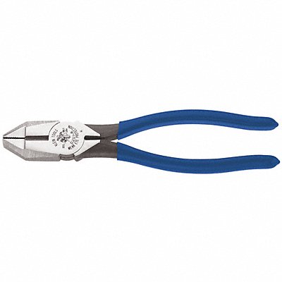 KLEIN TOOLS D2018NE Linemans Plier 8-11/16 L Dipped