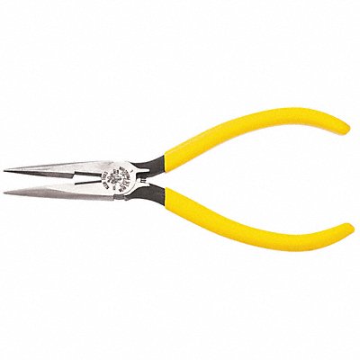 KLEIN TOOLS D2036C Needle Nose Plier 6-5/8 L Serrated