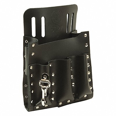 KLEIN TOOLS 5127 Black Tool Pouch Leather