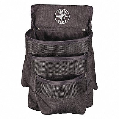 KLEIN TOOLS 5703 Black Tool Pouch Ballistic Nylon