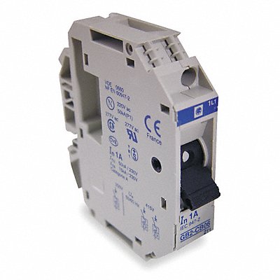 SCHNEIDER ELECTRIC GB2CB06 Circuit Protector 1 A 16 AWG 12 AWG