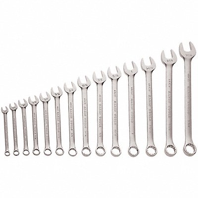 KLEIN TOOLS 68406 Combination Wrench St Steel Chrome Offset