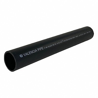 GRAINGER 29310 Pipe 3 X 10ft ABS DWV Foam Core