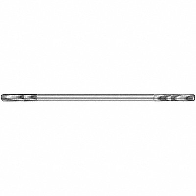 GRAINGER LINK21812EZ Double Ended Threaded Stud Znc Stl 12 10 -32 1 3/16 1PK