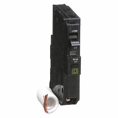 SQUARE D QO120EPD Circuit Breaker 20A Plug In 120V 1P
