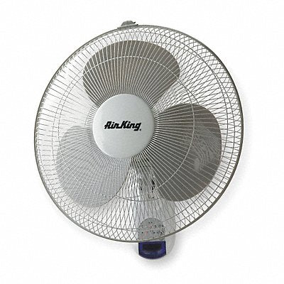 AIR KING 9046 Wall Mount Fan 3 Speeds 16 Blade Dia