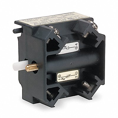 SCHNEIDER ELECTRIC 9001KA52 Contact Block Black 1NO 30 mm