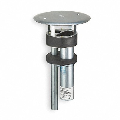 HUBBELL WIRING DEVICE-KELLEMS S1PTAVFIT Poke Through Steel Round 12-5/8 in.