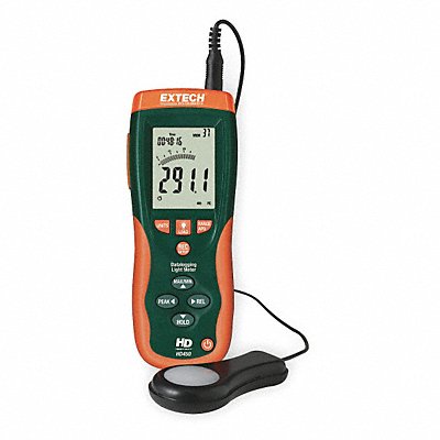 EXTECH HD450 LightMeter  +/-5%Light ACC  FullSize