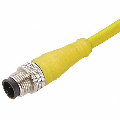 BRAD HARRISON 804006A09M020 Cordset 4 Pin Plug Male
