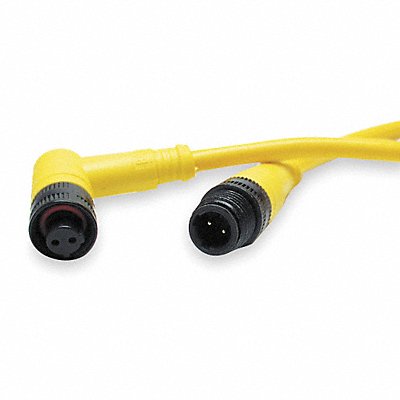 BRAD HARRISON 704001D02F060 Cordset 4 Pin Receptacle Female