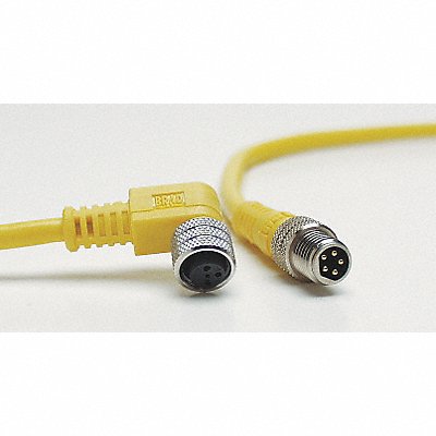 BRAD HARRISON 404007A10M050 Cordset 4 Pin Plug Male