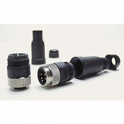 BRAD HARRISON 1A400234 Internal Thread Connector 4 Male 15 AWG