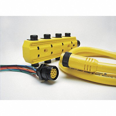 BRAD HARRISON 3R2004A20A120 Cordset 12 Pin Pin Receptacle Female