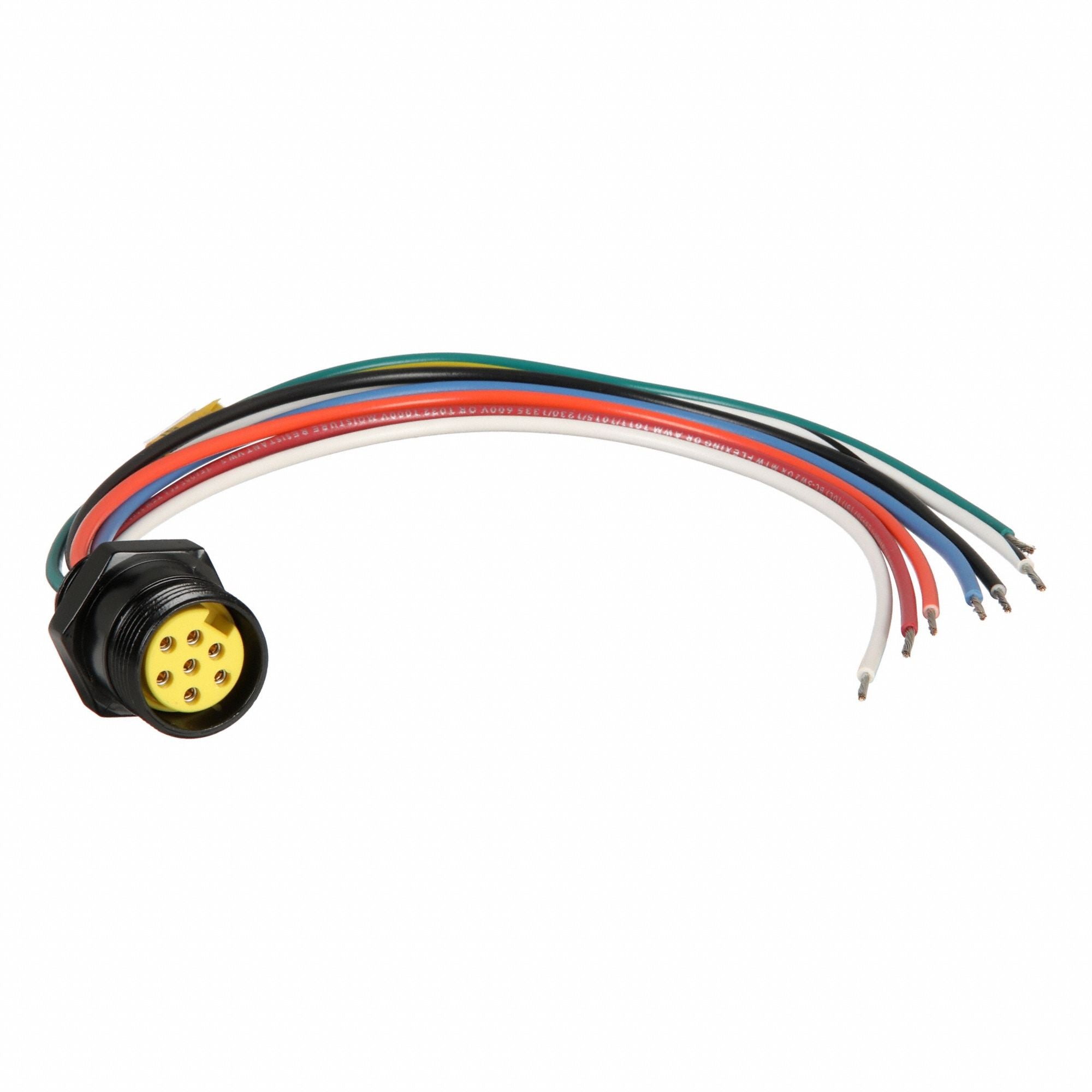 BRAD HARRISON 2R7004A20A120 Cordset 7 Pin Receptacle Female