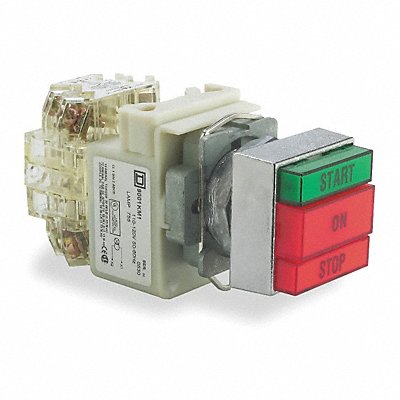 SQUARE D 9001KXRG117 MultiheadOperator Illum Transfmr 2NO/2NC