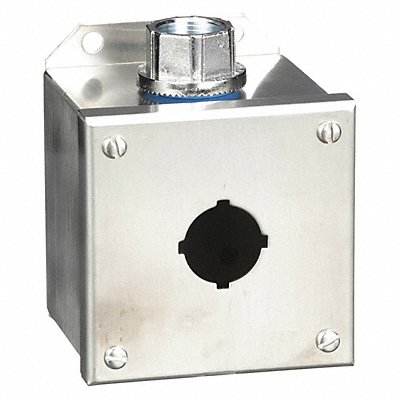 SCHNEIDER ELECTRIC 9001KYSS1 Push Button Enclosure 30 mm 1 Hole SS