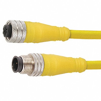 BRAD HARRISON 884030A09M050 Extension Cordset 4Pin Receptacle Female