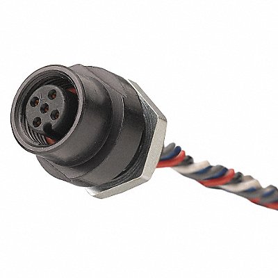 BRAD HARRISON 8R5A00A18A120 Internal Thread Receptacle 5 Female 4A