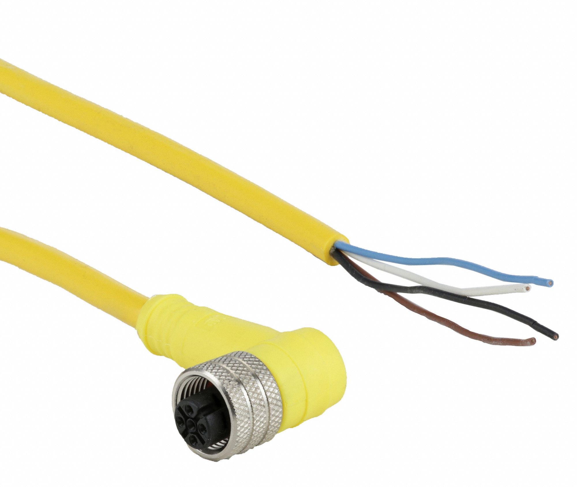 BRAD HARRISON 804001A09M100 Cordset 4 Pin Receptacle Female