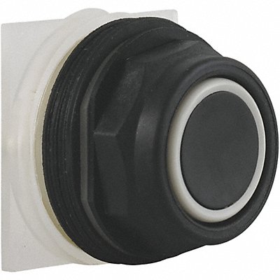 SCHNEIDER ELECTRIC 9001SKR1B H4518 Flush Push Button Black Non Illuminated 30mm