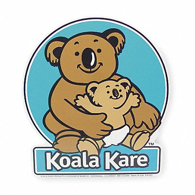 KOALA KARE PRODUCTS 825 Baby Changing Station Front Label