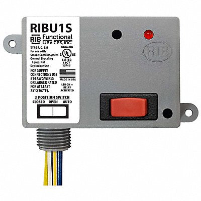RIB RIBU1S Pre-Wired Relay 120VAC SPST-NO 10A