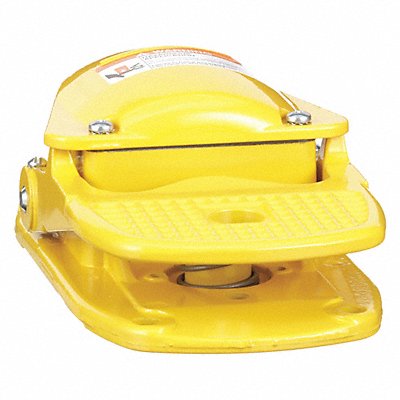 SQUARE D 9002AW1 Foot Switch Yellow Aluminum SPDT Momentary