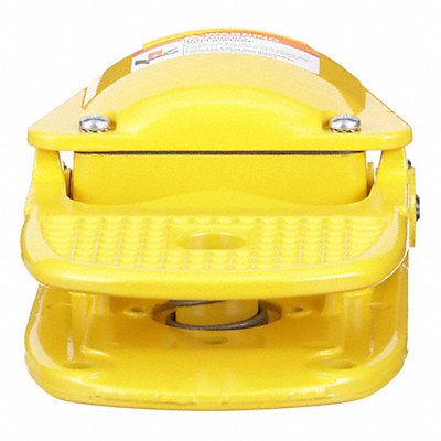 SQUARE D 9002AW5 Foot Switch Yellow Aluminum SPDT Momentary