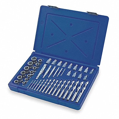 IRWIN 3101010 Screw Extractor Set 48pc HCS Case