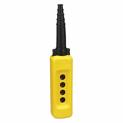 SCHNEIDER ELECTRIC XACA04H7 Pendant Enclosure 30mm 4 Holes Yellow