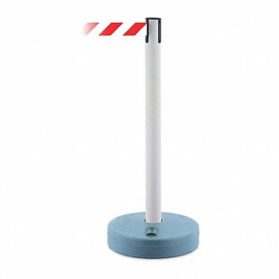 TENSABARRIER 88532STDNOD3XC Barrier Post with Belt 7-1/2 ft L
