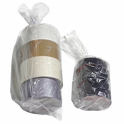 GRAINGER 5DRY6 Open End Poly Bag Flat PK1000