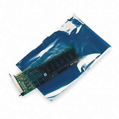GRAINGER 5CXZ7 Shielding Bag ESD LDPE Open None PK200