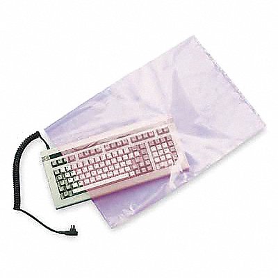 GRAINGER 5CYD6 Open End Poly Bag Anti Static PK1000